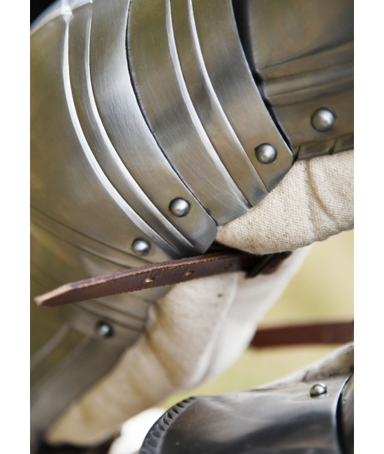 Gothic Armguards, 1.2 mm Steel