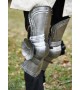 Protezioni per gambe gotiche, acciaio 1,2 mm