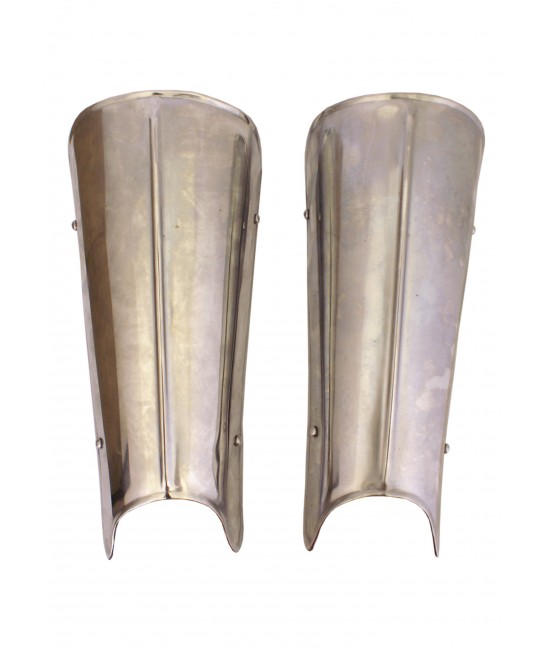 Steel greaves, 1,2 mm