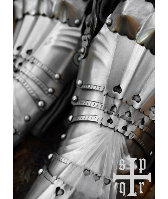 Medieval Plate Gauntlets, 1,3mm steel