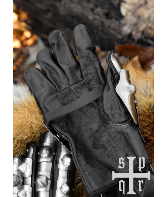 Medieval Plate Gauntlets, 1,3mm steel