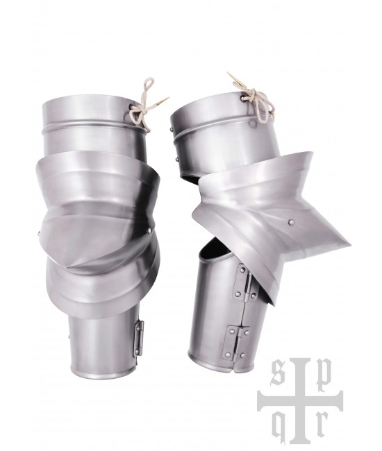 Gothic Bracers Arm guard - steel 1,5mm 