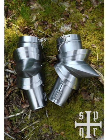 Gothic Bracers Arm guard - steel 1,5mm 
