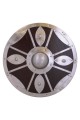 Round Shield with Steel Fittings