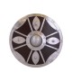 Round Shield with Steel Fittings