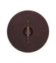 Round Shield with Steel Fittings