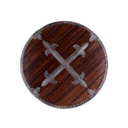 Wooden round shield