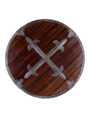 Wooden round shield