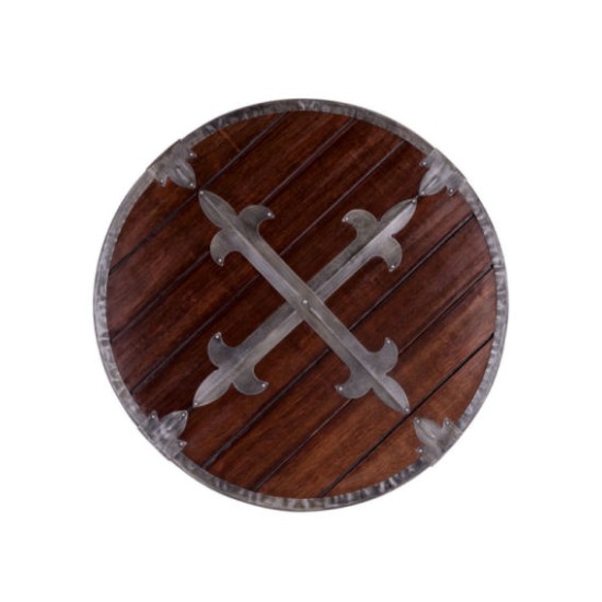 Wooden round shield