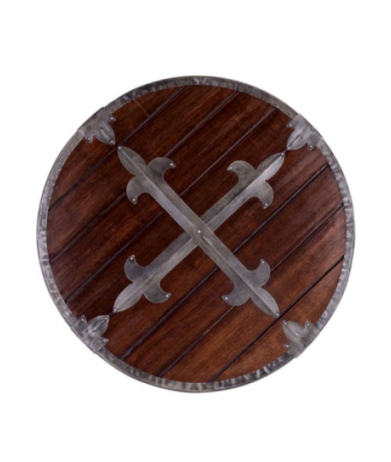 Wooden round shield