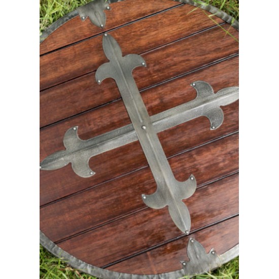 Wooden round shield Wooden round shield