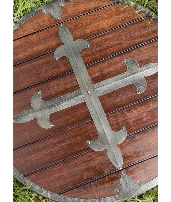 Wooden round shield