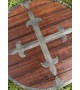 Wooden round shield