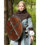 Wooden round shield
