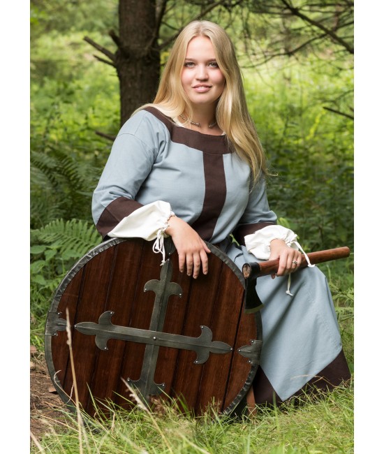 Wooden round shield