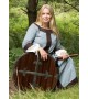 Wooden round shield