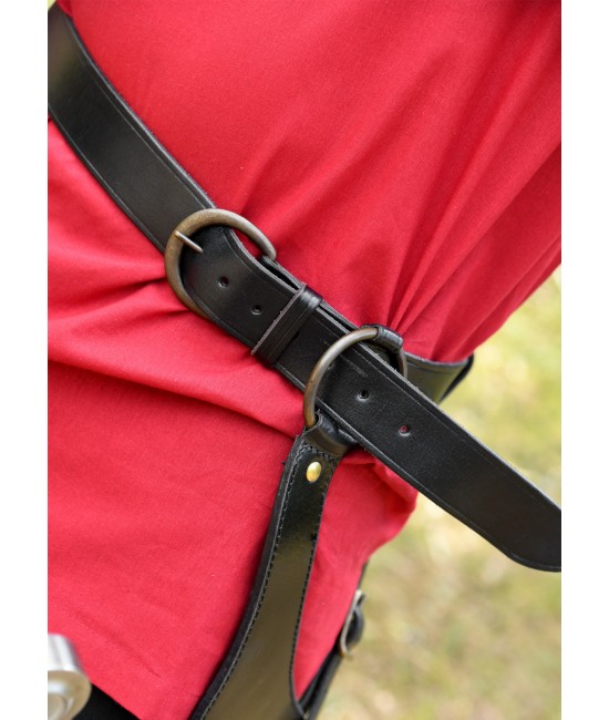 Belt with sword holder