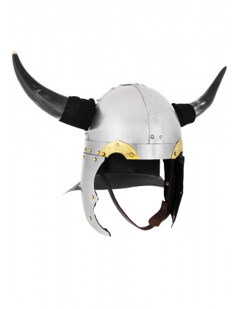 Viking Horned Helmet, 1.3 mm Steel