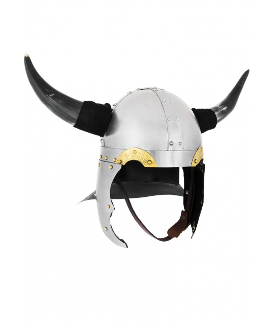 Viking Horned Helmet, 1.3 mm Steel