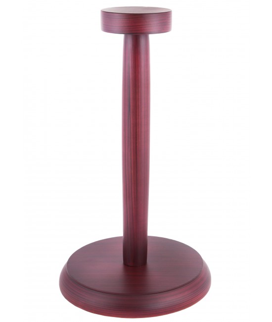 Wooden helmet stand