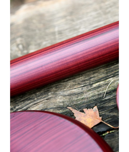 Wooden helmet stand