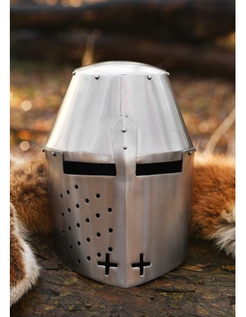 Pembridge Great Helmet, 2 mm steel