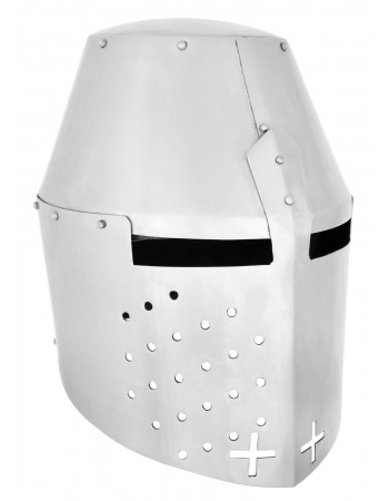 Great Helmet (Pembridge Style) circa. 1370, 1.2 mm steel