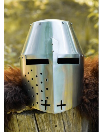 Great Helmet (Pembridge Style) circa. 1370, 1.2 mm steel