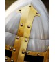 Sugarloaf Helm with hinged visor, 1.6 mm steel, polished