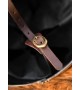 Sugarloaf Helm with hinged visor, 1.6 mm steel, polished