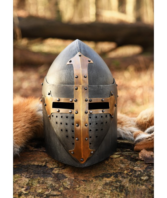 Templar Helmet - 1.6 mm steel