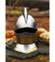 Burgonet (or *Sturmhaube*), 1.2 mm steel