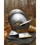 Burgonet (or *Sturmhaube*), 1.2 mm steel