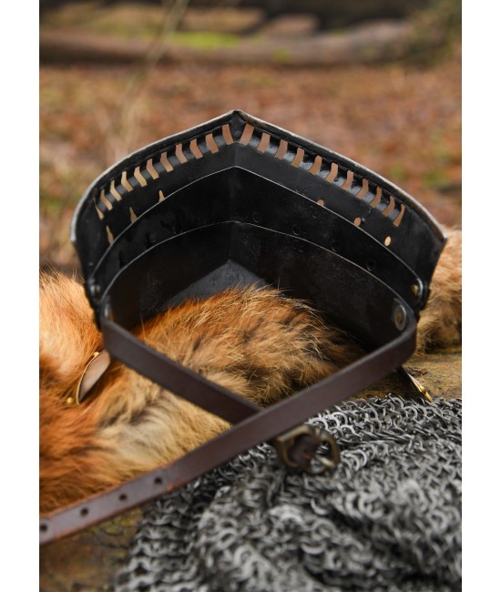 Burgonet (or *Sturmhaube*), 1.2 mm steel