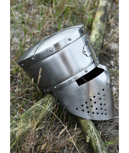 Crusader Helmet, 1.6mm steel
