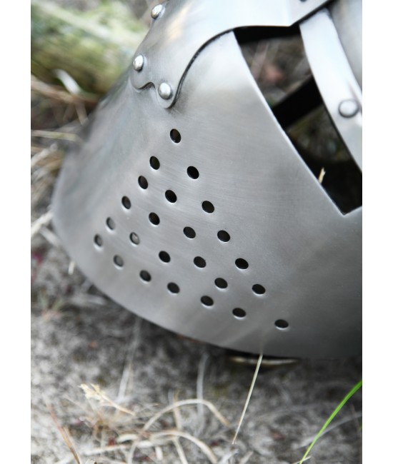 Crusader Helmet, 1.6mm steel
