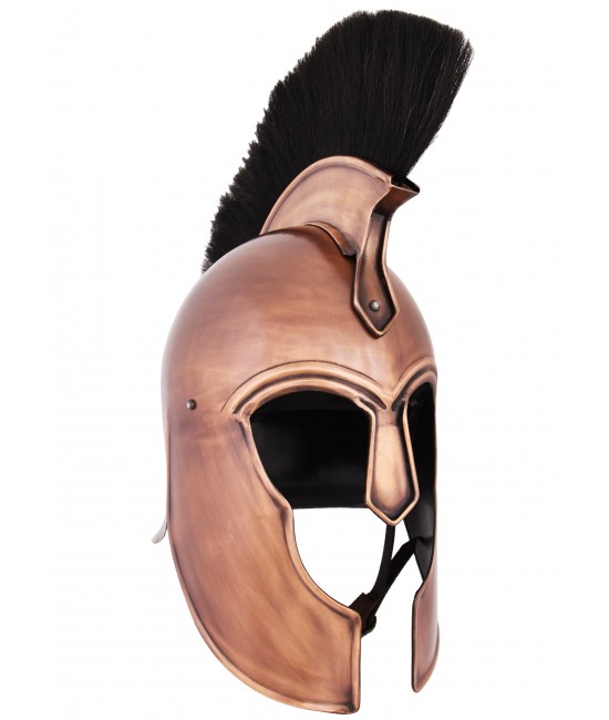Troyan Helmet with Crested Plume