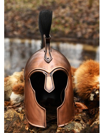 Troyan Helmet with Crested Plume
