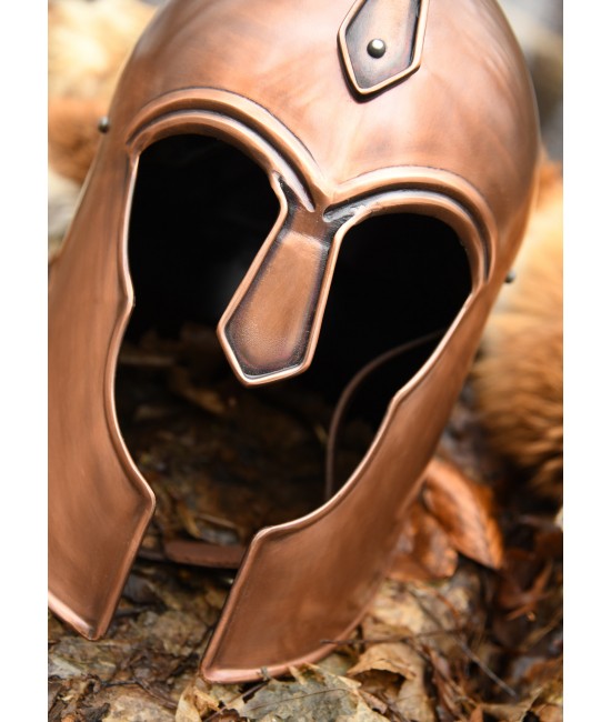 Troyan Helmet with Crested Plume