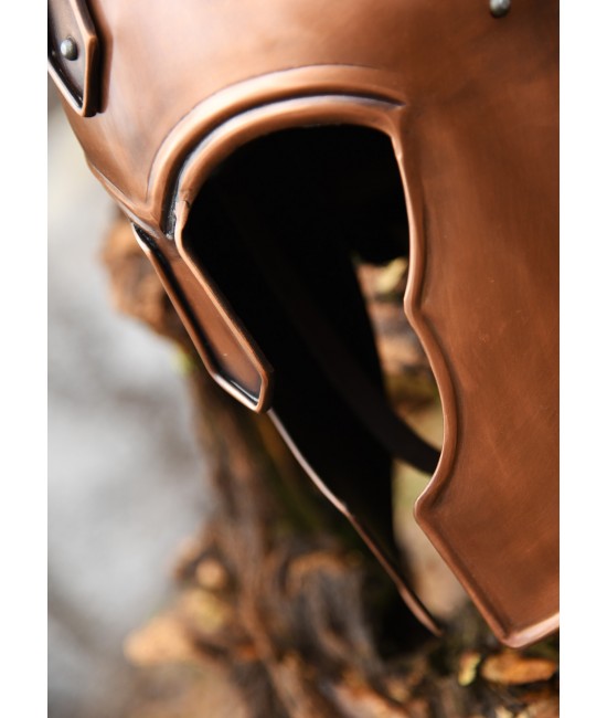 Troyan Helmet with Crested Plume