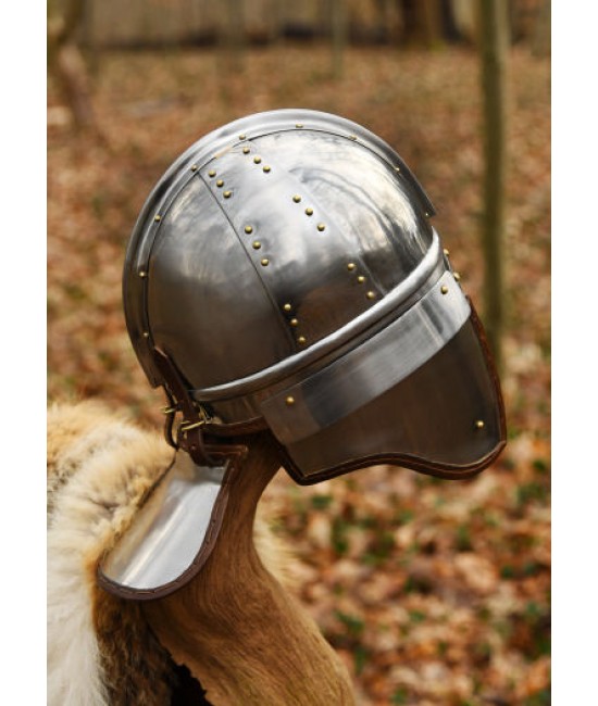 Late-Roman cavalry helmet, Concesti, 1-1.2 mm Late-Roman cavalry helmet, Concesti, 1-1.2 mm