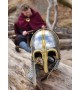 Coppergate Helmet with riveted aventail