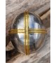 Coppergate Helmet with riveted aventail