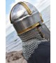 Coppergate Helmet with riveted aventail