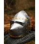 Dog's-Head Bascinet, circa 1390, 1.6 mm steel