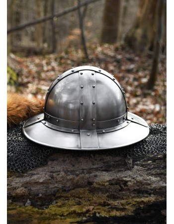 Banded kettle hat - 1,6 mm steel