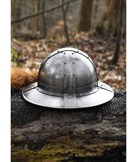 Banded kettle hat - 1,6 mm steel