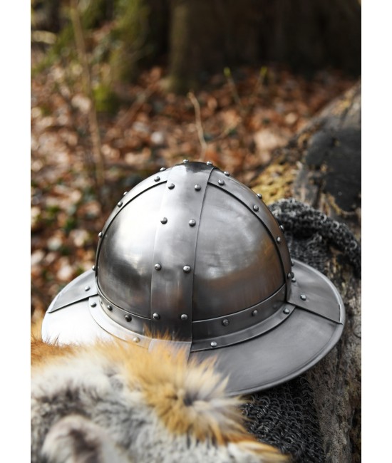 Banded kettle hat - 1,6 mm steel