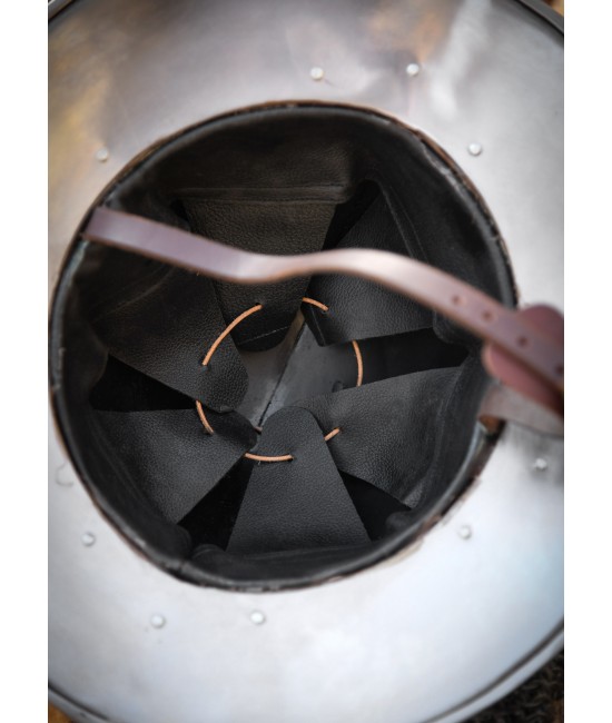 Banded kettle hat - 1,6 mm steel