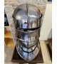 Gothic sallet helmet with gorget, 1.6mm steel
